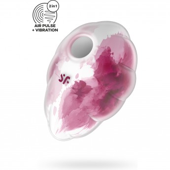 Вакуумный стимулятор клитора SATISFYER CLOUD DANCER, силикон, красный Вакуумный стимулятор клитора SATISFYER CLOUD DANCER, силикон, красный