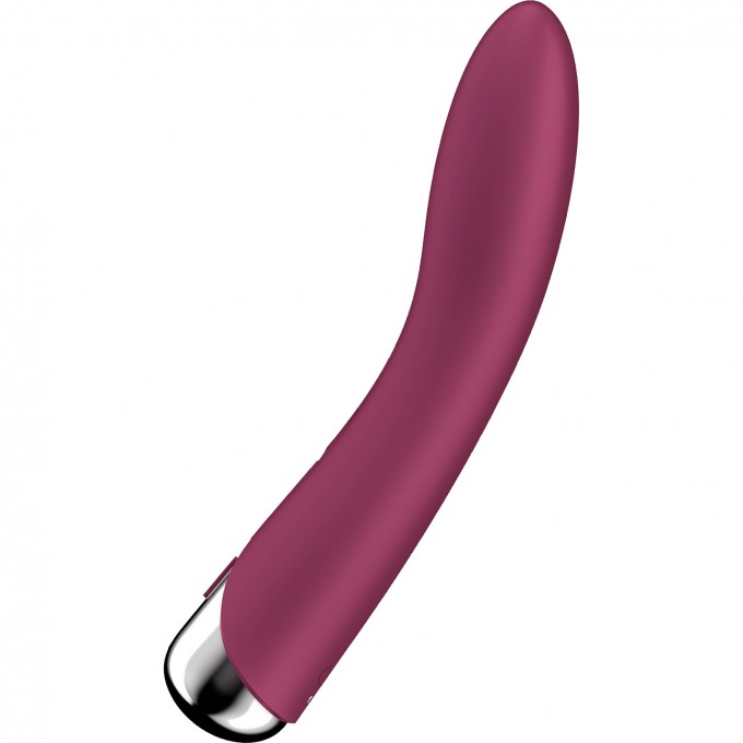Вибратор для точки G с ротацией SATISFYER SPINNING VIBE 1 бордовый 4048697